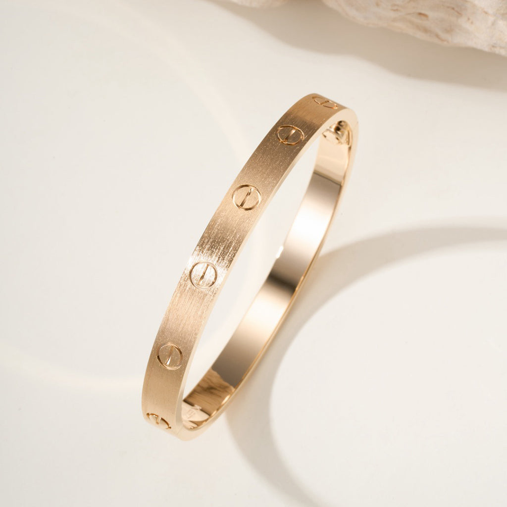 [Eterna Jewels]LOVE BRACELET 6.1MM BRUSHED