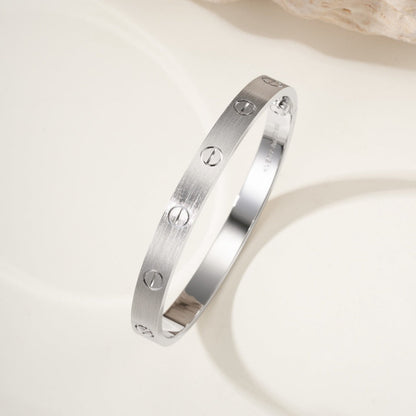 [Eterna Jewels]LOVE BRACELET 6.1MM BRUSHED