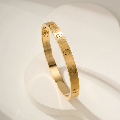 [Eterna Jewels]LOVE BRACELET 6.1MM BRUSHED