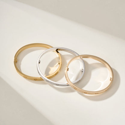 [Eterna Jewels]LOVE BRACELET 6.1MM BRUSHED