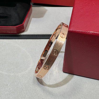 [Eterna Jewels]LOVE BRACELET 6.1MM BRUSHED