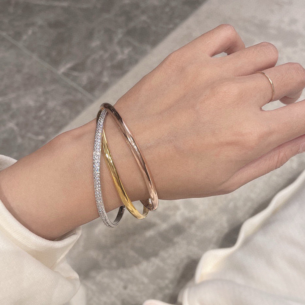 [Eterna Jewels]TRINITY 2.8MM SMALL BRACELET