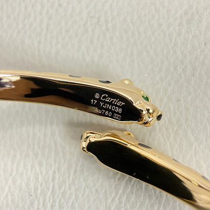 [Eterna Jewels]PANTHERE DOUBLE HEADED OPEN BRACELET