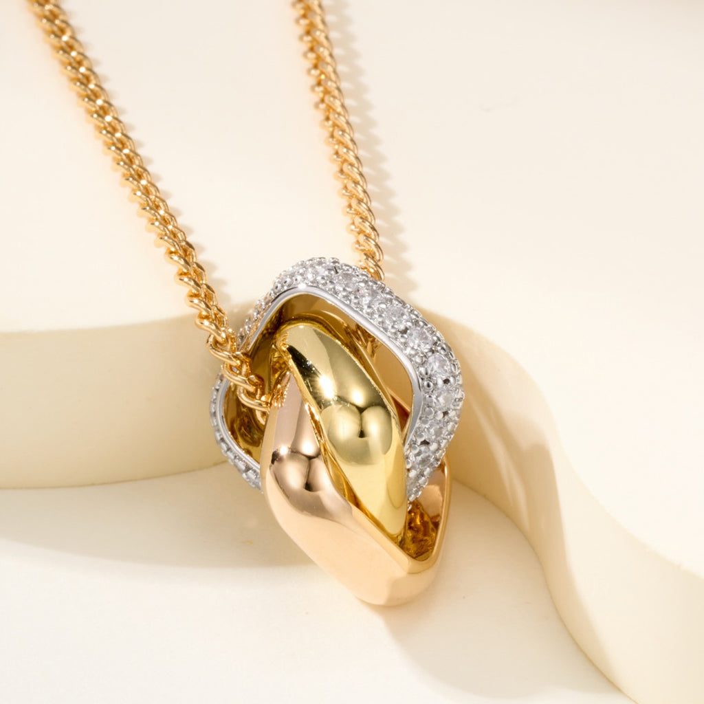 [Eterna Jewels]TRINITY CUSHION NECKLACE COLLECTION
