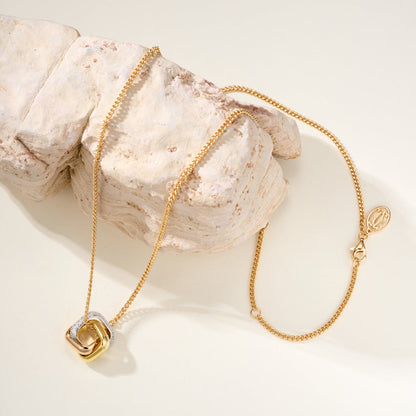 [Eterna Jewels]TRINITY CUSHION NECKLACE COLLECTION