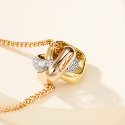 [Eterna Jewels]TRINITY CUSHION NECKLACE COLLECTION