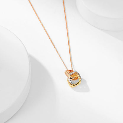[Eterna Jewels]TRINITY CUSHION NECKLACE COLLECTION