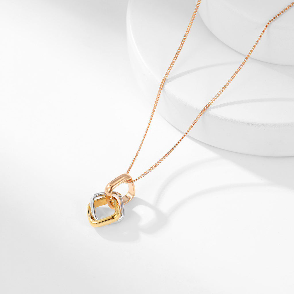 [Eterna Jewels]TRINITY CUSHION NECKLACE COLLECTION