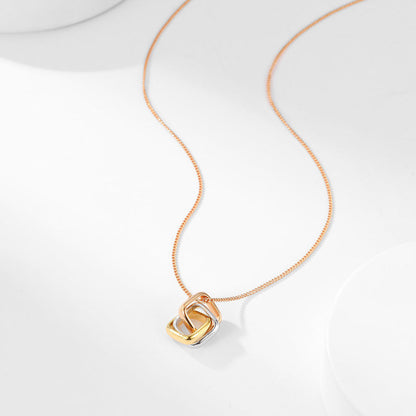 [Eterna Jewels]TRINITY CUSHION NECKLACE COLLECTION
