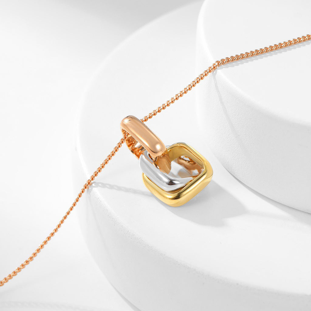 [Eterna Jewels]TRINITY CUSHION NECKLACE COLLECTION