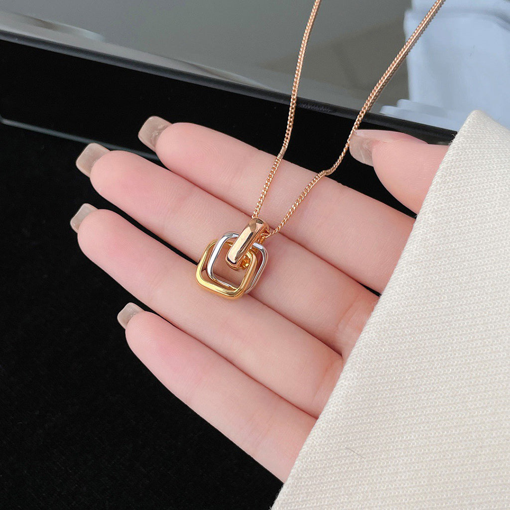 [Eterna Jewels]TRINITY CUSHION NECKLACE COLLECTION