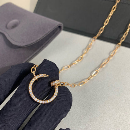 [Eterna Jewels]JUSTE NECKLACE FULL DIAMONDS