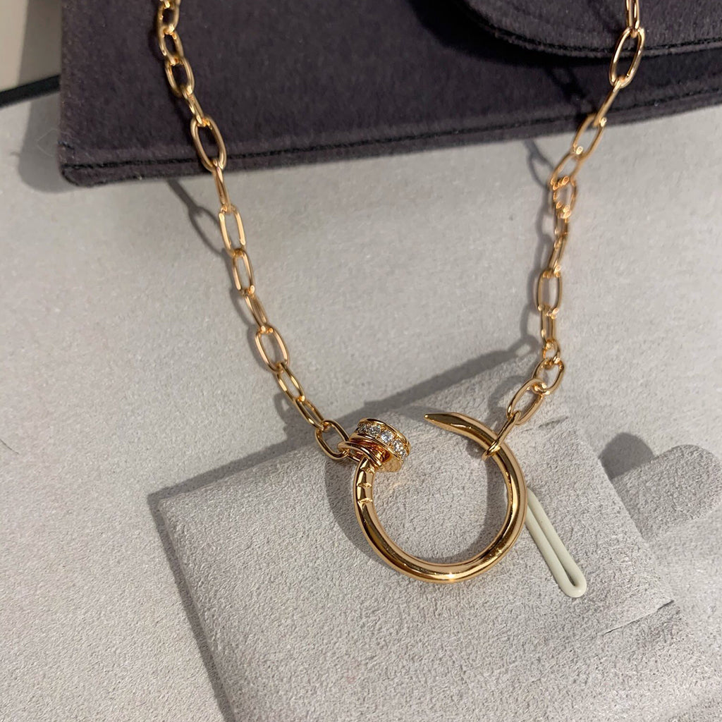 [Eterna Jewels]JUSTE NECKLACE FULL DIAMONDS