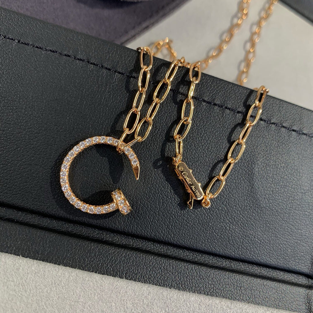 [Eterna Jewels]JUSTE NECKLACE FULL DIAMONDS