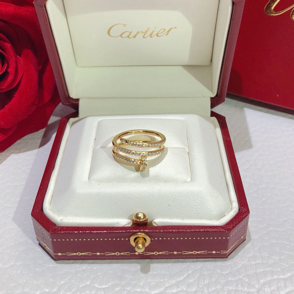 [Eterna Jewels]JUSTE RING 4.8MM FULL DIAMOND