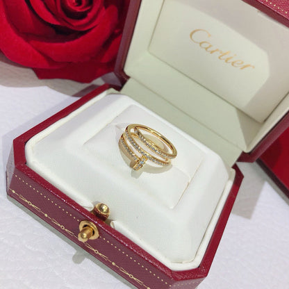 [Eterna Jewels]JUSTE RING 4.8MM FULL DIAMOND