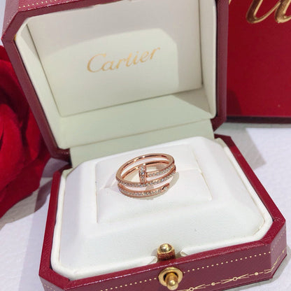 [Eterna Jewels]JUSTE RING 4.8MM FULL DIAMOND