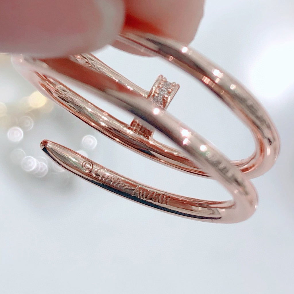[Eterna Jewels]JUSTE RING 4.8MM FULL DIAMOND