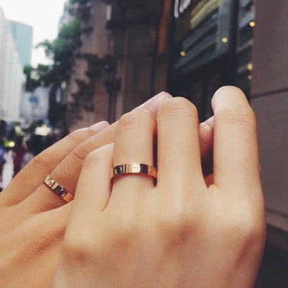 [Eterna Jewels]LOVE RING 3.6 MM NO DIAMOND