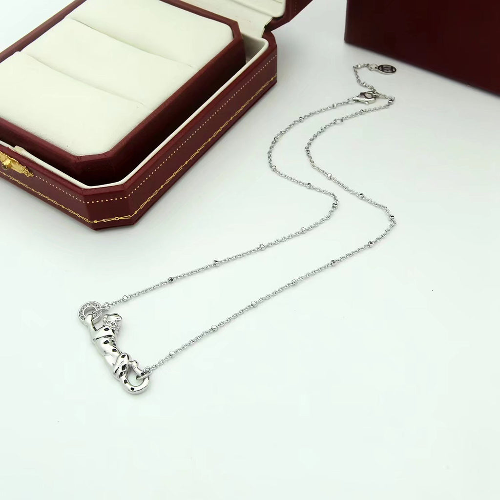 [Eterna Jewels]PANTHERE FULL DIAMOND NECKLACE