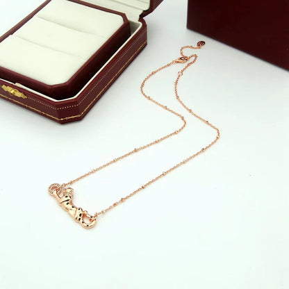 [Eterna Jewels]PANTHERE FULL DIAMOND NECKLACE