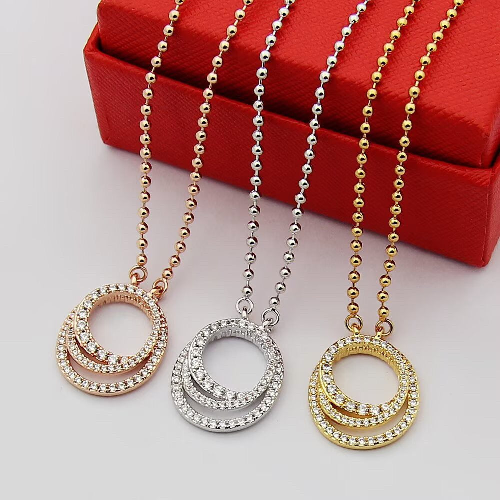 [Eterna Jewels]ETINCELLE  FULL DIAMOND NECKLACE