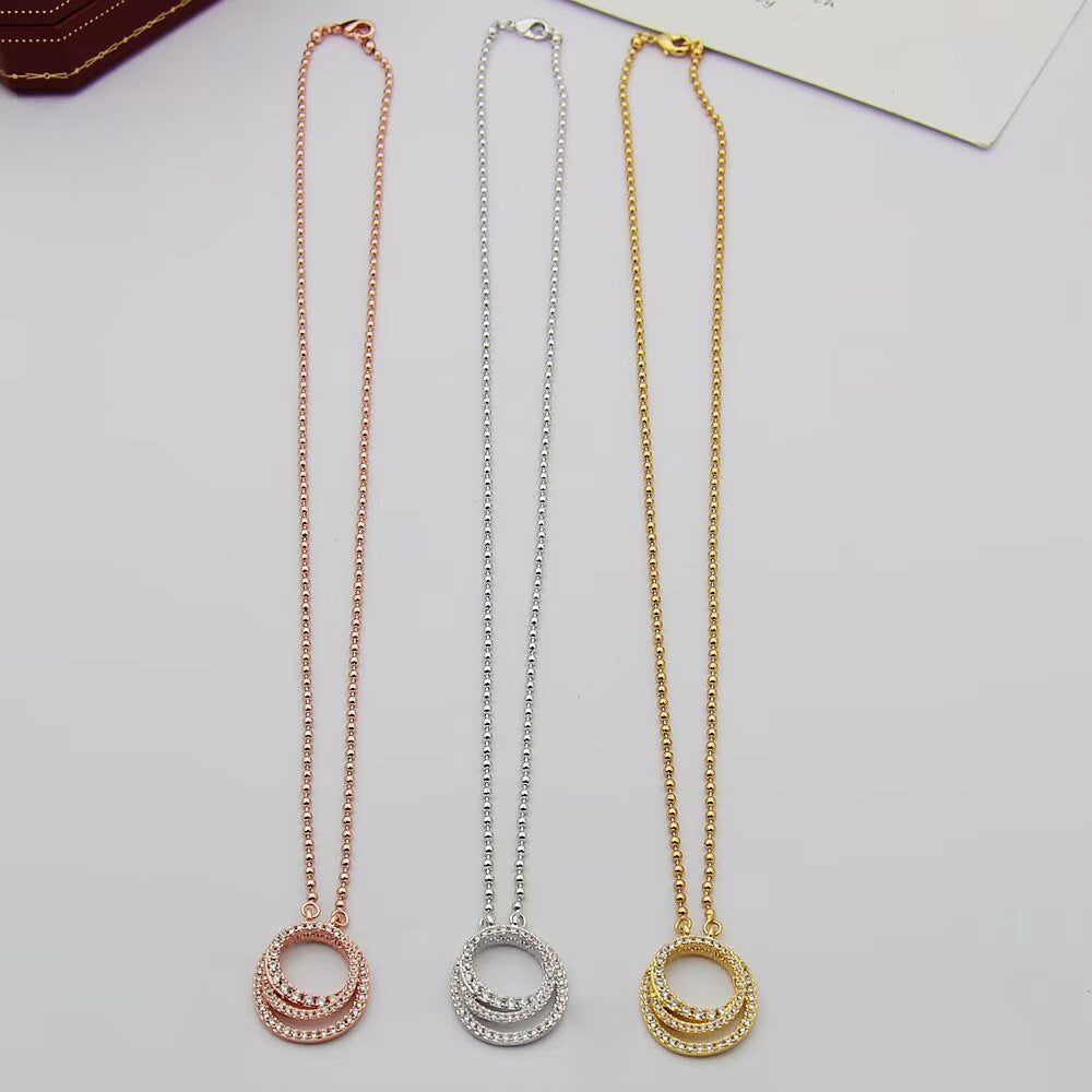 [Eterna Jewels]ETINCELLE  FULL DIAMOND NECKLACE