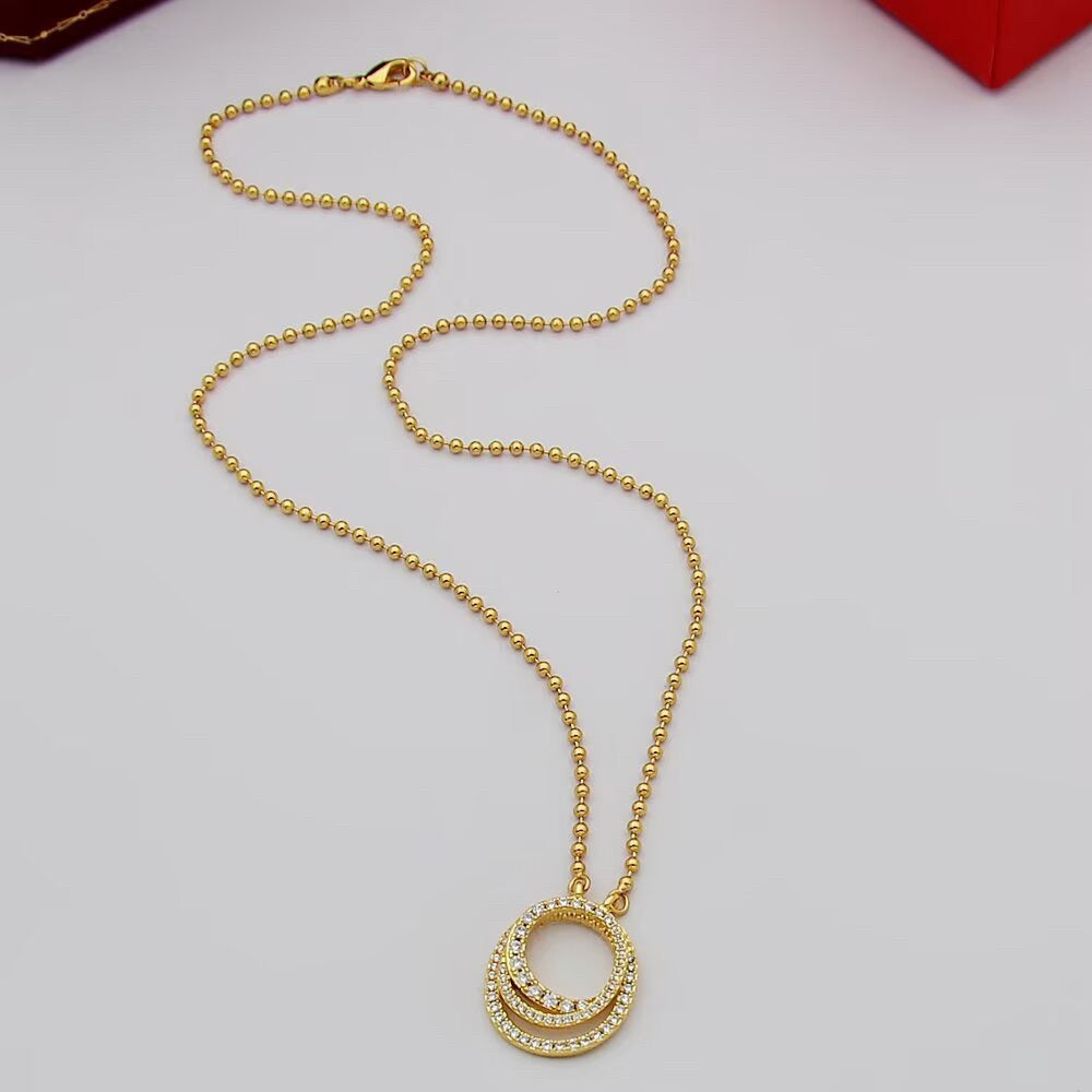 [Eterna Jewels]ETINCELLE  FULL DIAMOND NECKLACE