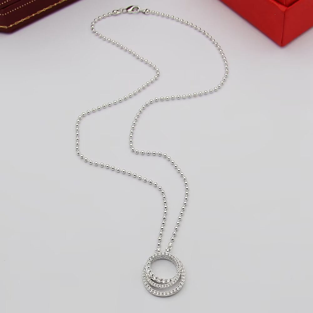 [Eterna Jewels]ETINCELLE  FULL DIAMOND NECKLACE