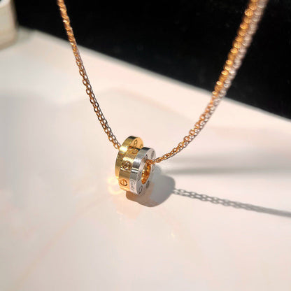 [Eterna Jewels]LOVE 6 DIAMOND PENDANT NECKLACE