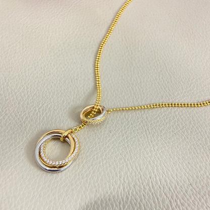 [Eterna Jewels]TRINITY DIAMONDS NECKLACE