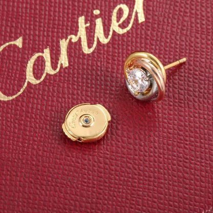 [Eterna Jewels]TRINITY STUD DIAMOND EARRINGS