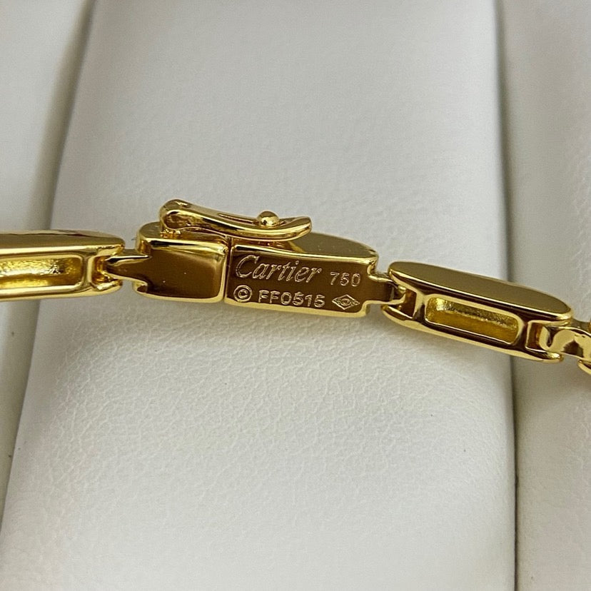 [Eterna Jewels]PANTHERE HALF DIAMOND ON CHAIN BRACELET