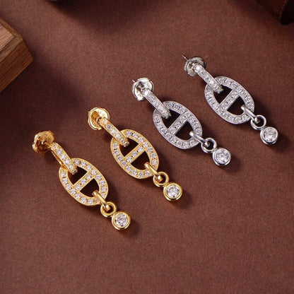 [Eterna Jewels] HM KETTEN-DIAMANT-OHRRINGE