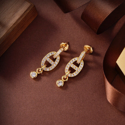 [Eterna Jewels] HM KETTEN-DIAMANT-OHRRINGE