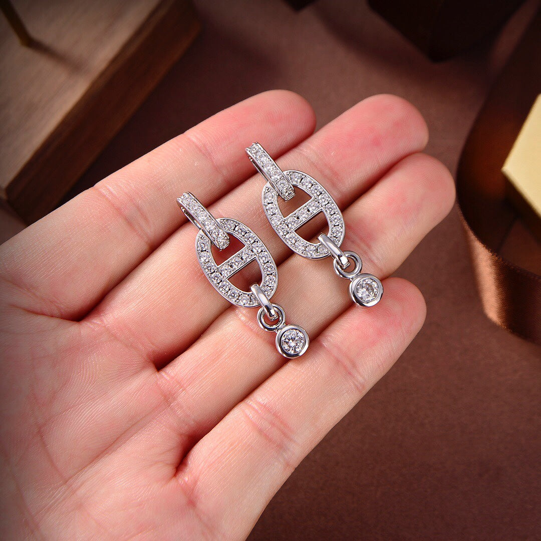 [Eterna Jewels] HM KETTEN-DIAMANT-OHRRINGE