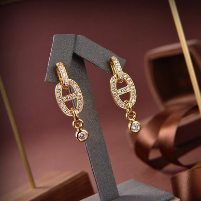 [Eterna Jewels] HM KETTEN-DIAMANT-OHRRINGE