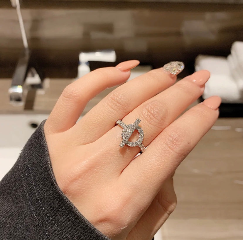 [Eterna Jewels]ECHAPPEE RING SILBER DIAMANT