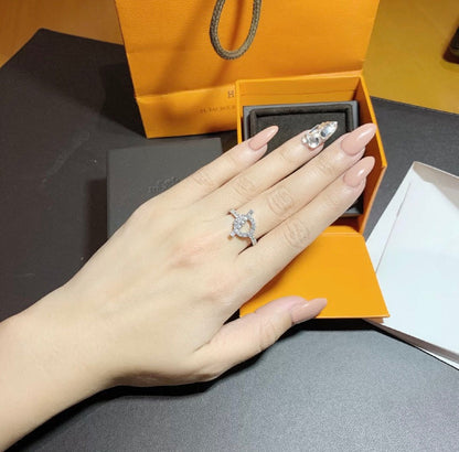 [Eterna Jewels]ECHAPPEE RING SILBER DIAMANT