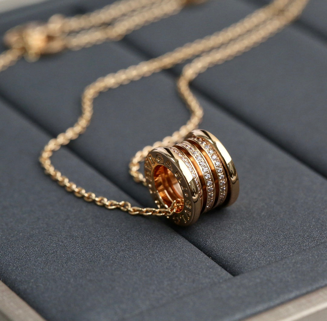 [Eterna Jewels] ZERO 1 HALSKEKETTE AUS ROSÉGOLD MIT DIAMANTEN