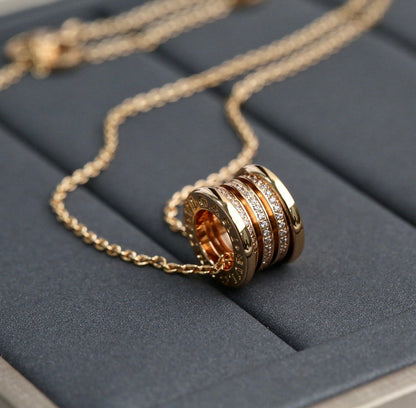 [Eterna Jewels] ZERO 1 HALSKEKETTE AUS ROSÉGOLD MIT DIAMANTEN