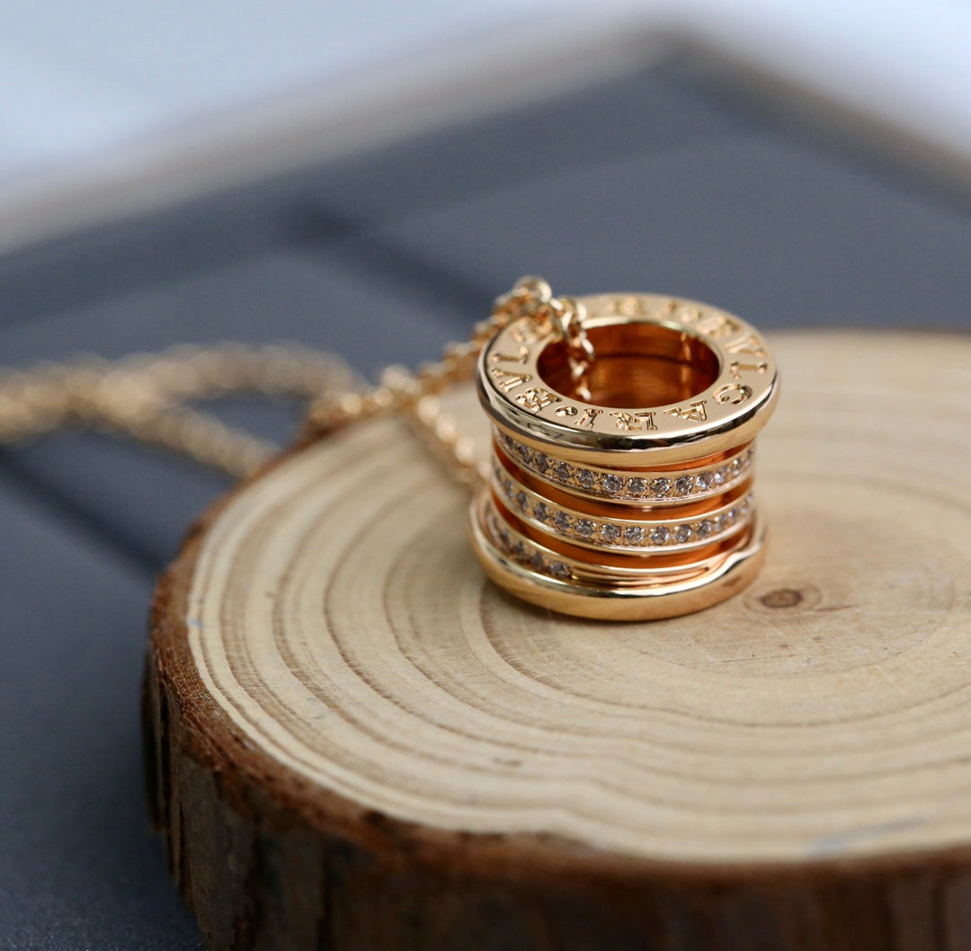[Eterna Jewels] ZERO 1 HALSKEKETTE AUS ROSÉGOLD MIT DIAMANTEN
