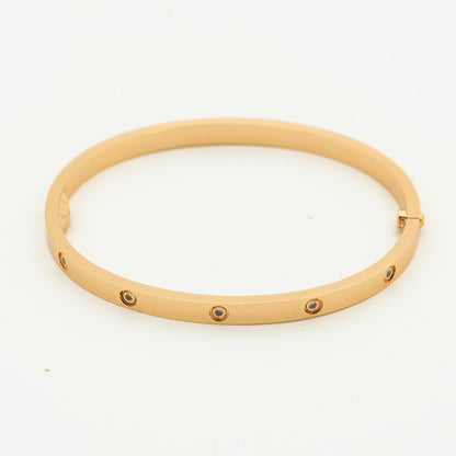 [エテルナジュエルズ]LOVEブレスレット 3.65mm 10ダイヤモンド