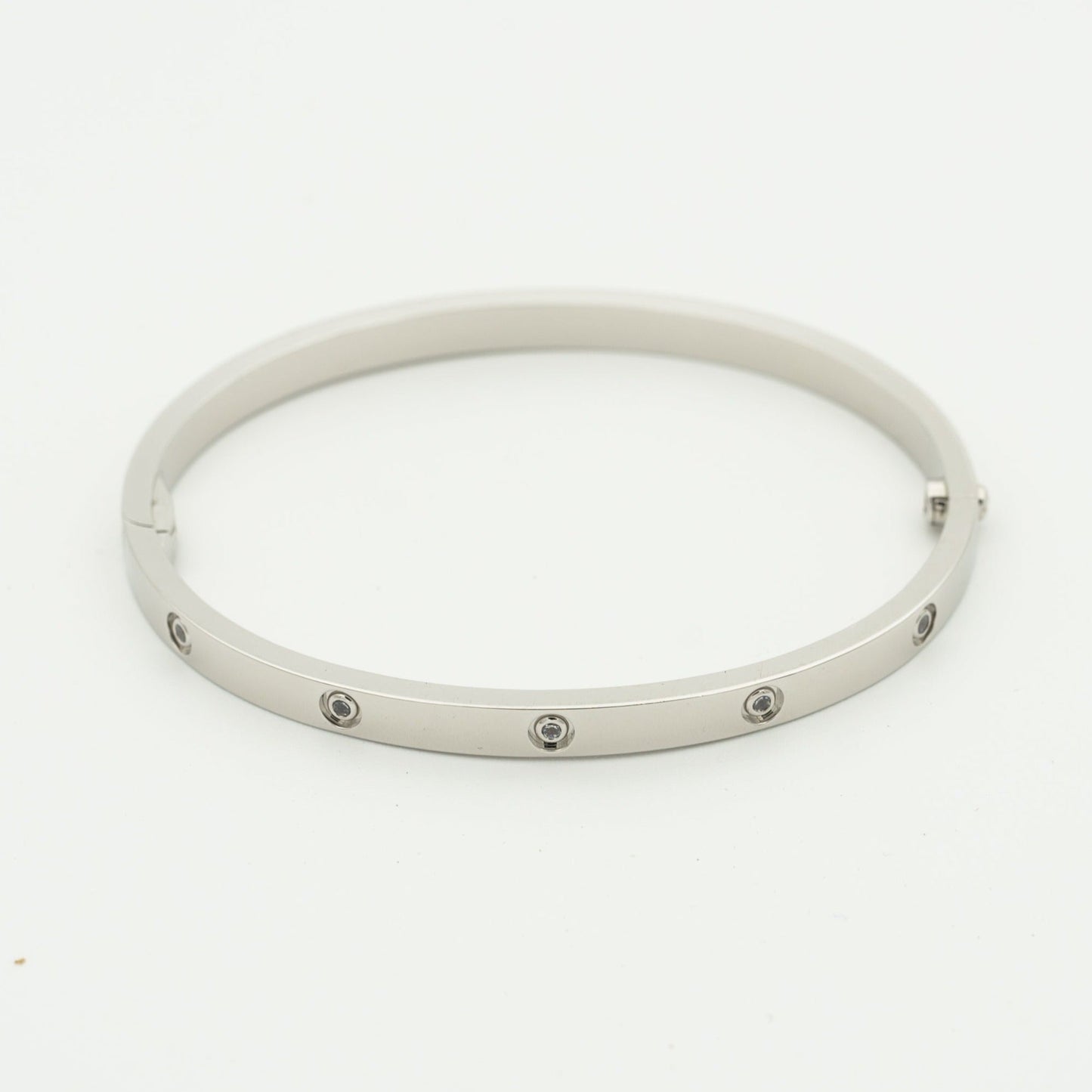 [エテルナジュエルズ]LOVEブレスレット 3.65mm 10ダイヤモンド