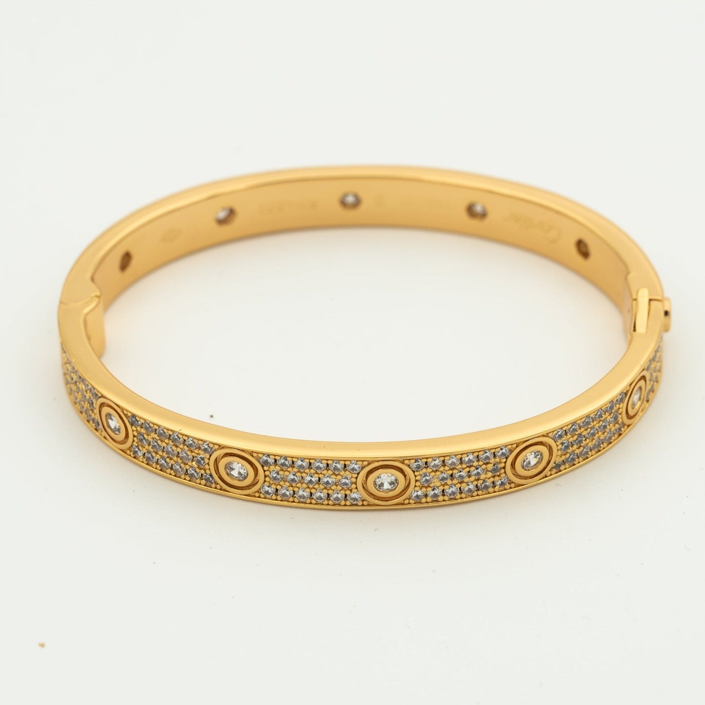 [Eterna Jewels]LOVE BRACELET 6.1MM DIAMOND-PAVED 10 BIG DIAMONDS