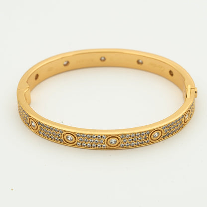 [Eterna Jewels]LOVE BRACELET 6.1MM DIAMOND-PAVED 10 BIG DIAMONDS