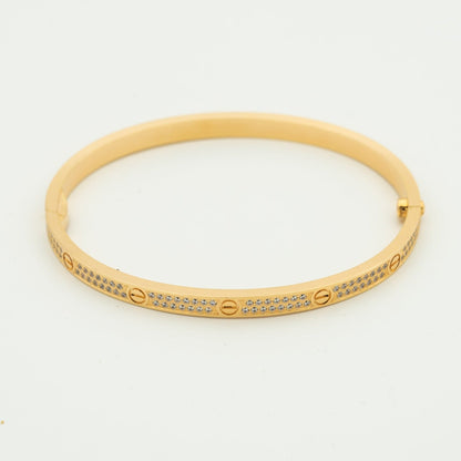 [Eterna Jewels]LIEBESARMBAND 3.65MM DIAMANTENBESETZT