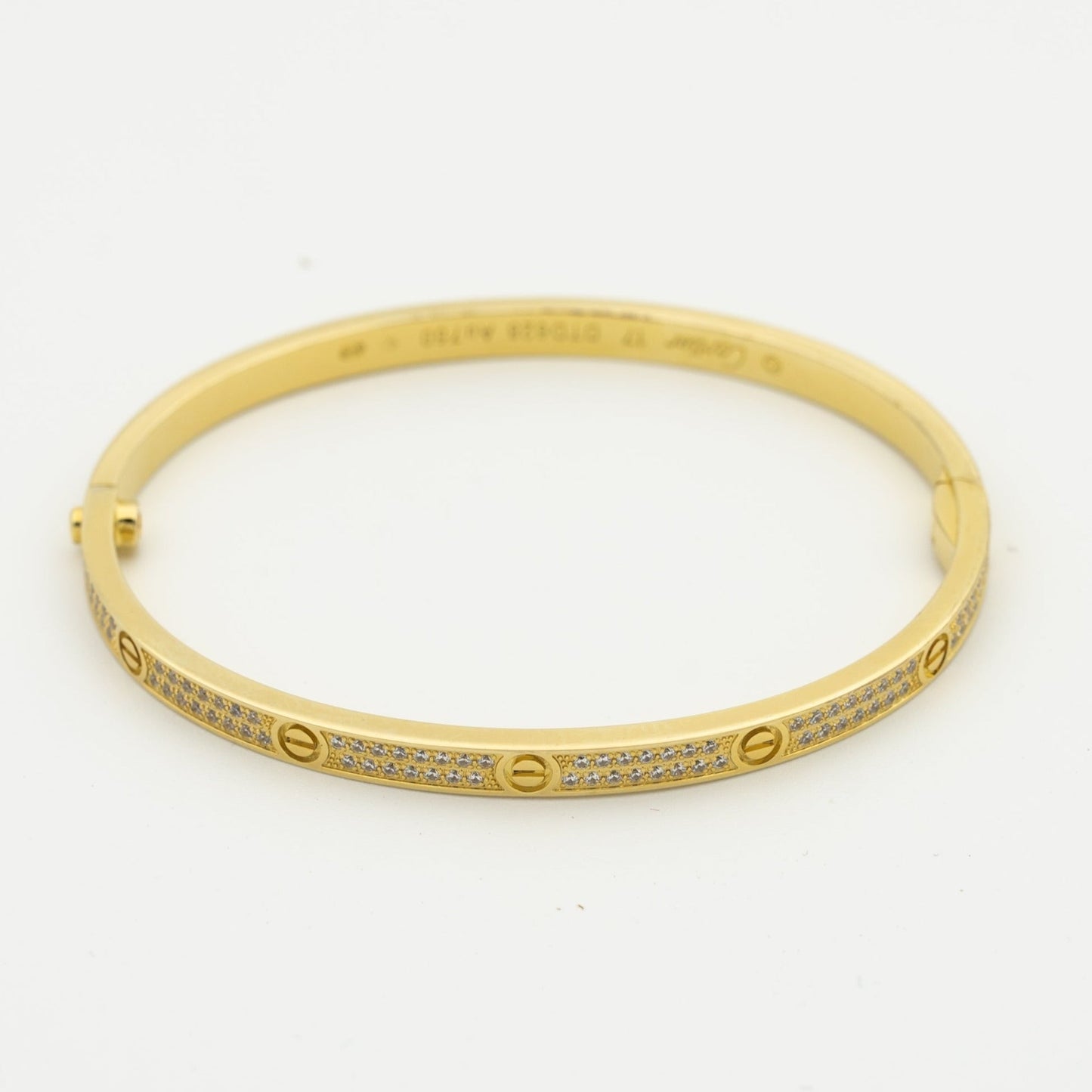 [Eterna Jewels]LIEBESARMBAND 3.65MM DIAMANTENBESETZT