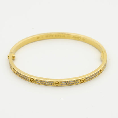 [Eterna Jewels]LIEBESARMBAND 3.65MM DIAMANTENBESETZT