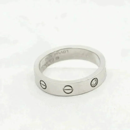 [Eterna Jewels]LOVE RING 4MM 1 DIAMANT SILBER